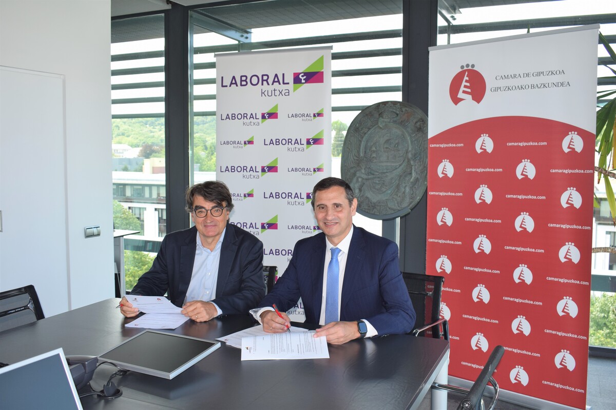 LABORAL Kutxa y Cámara de Gipuzkoa colaboran en el impulso al desarrollo económico del territorio