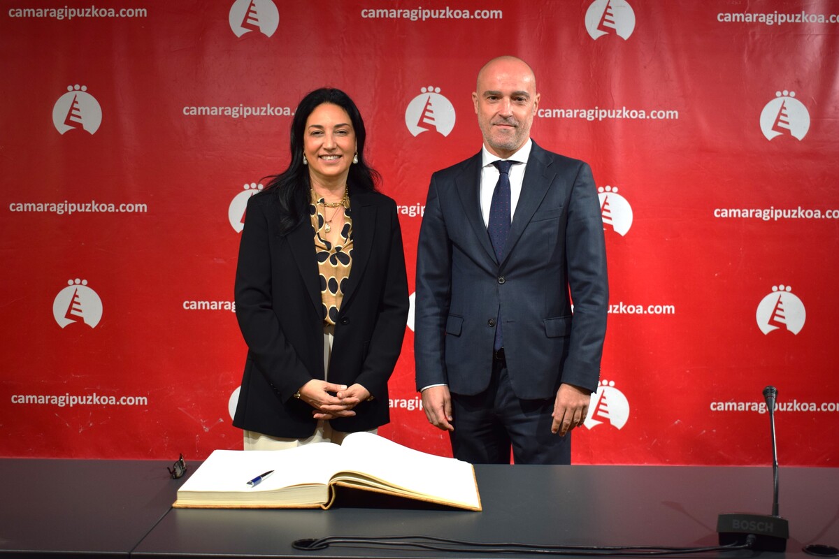 Cámara de Gipuzkoa recibe la visita de la embajadora de Turquía en España 