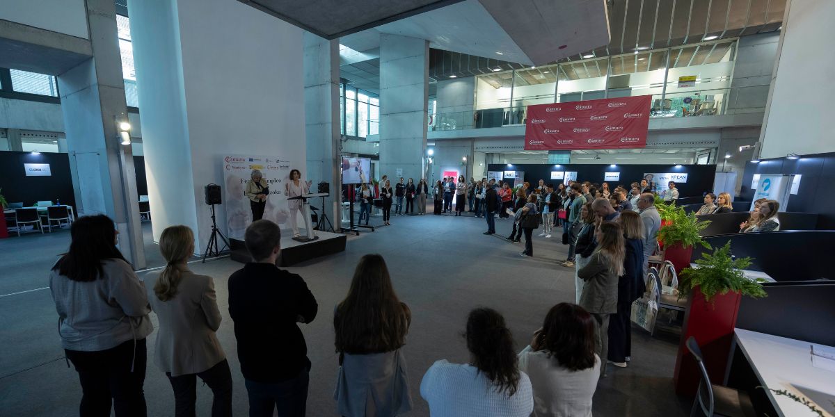 La Feria de Empleo de Cámara de Gipuzkoa oferta más de 250 oportunidades laborales