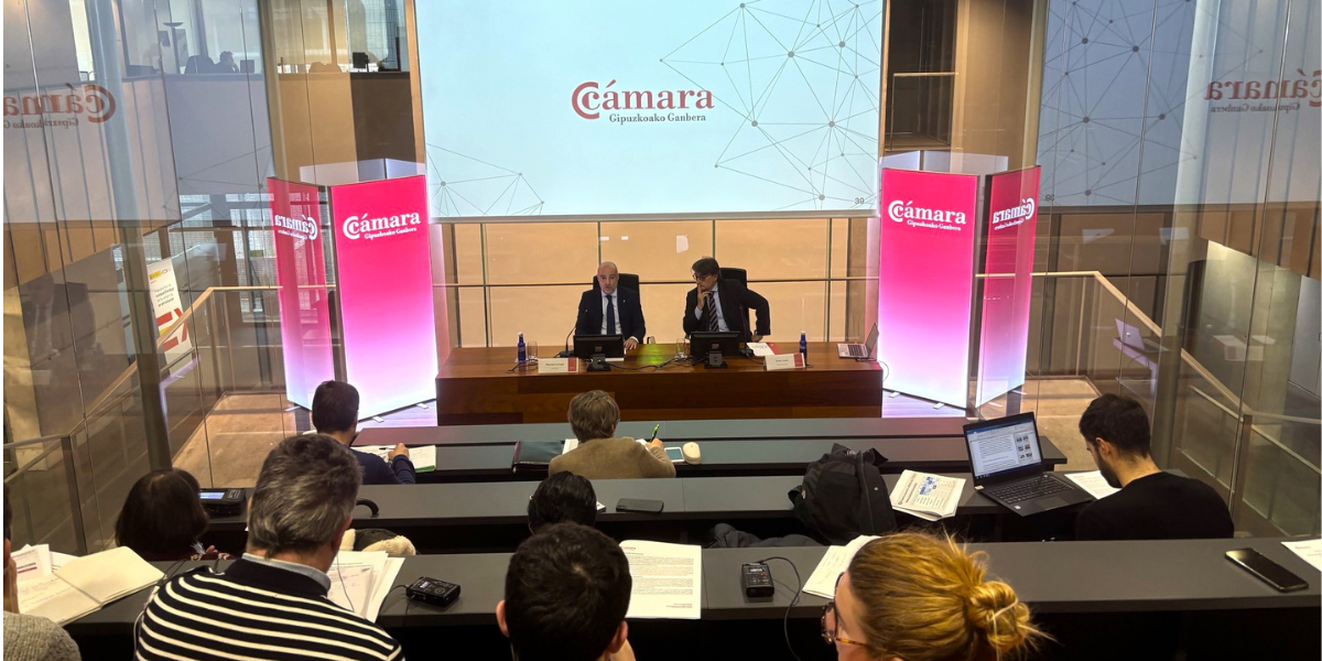 Cámara de Gipuzkoa prevé que la economía del territorio crecerá un 2,1% favorecido por la exportación y el turismo