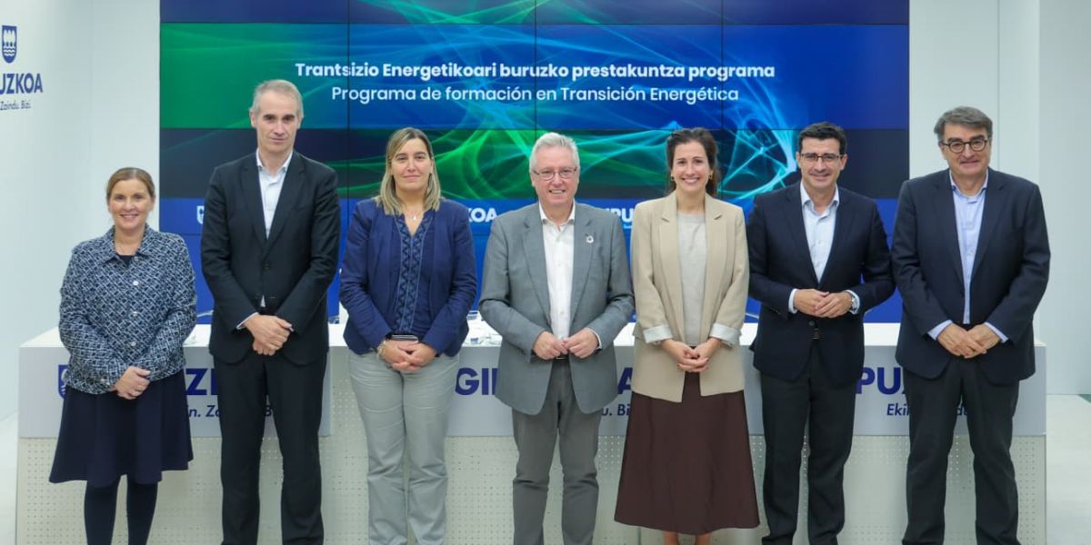 Sostenibilidad impulsa un programa gratuito de formación energética para la industria guipuzcoana