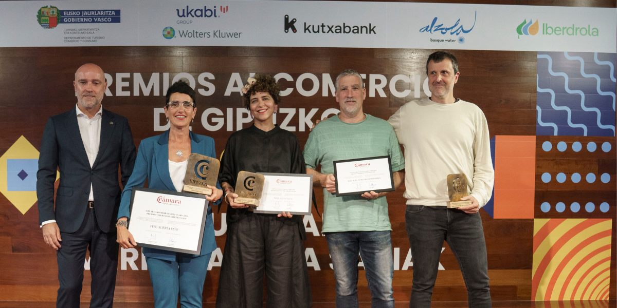 Cámara de Gipuzkoa distingue a Pescadería ESPE de Donostia como Comercio de Gipuzkoa 2026