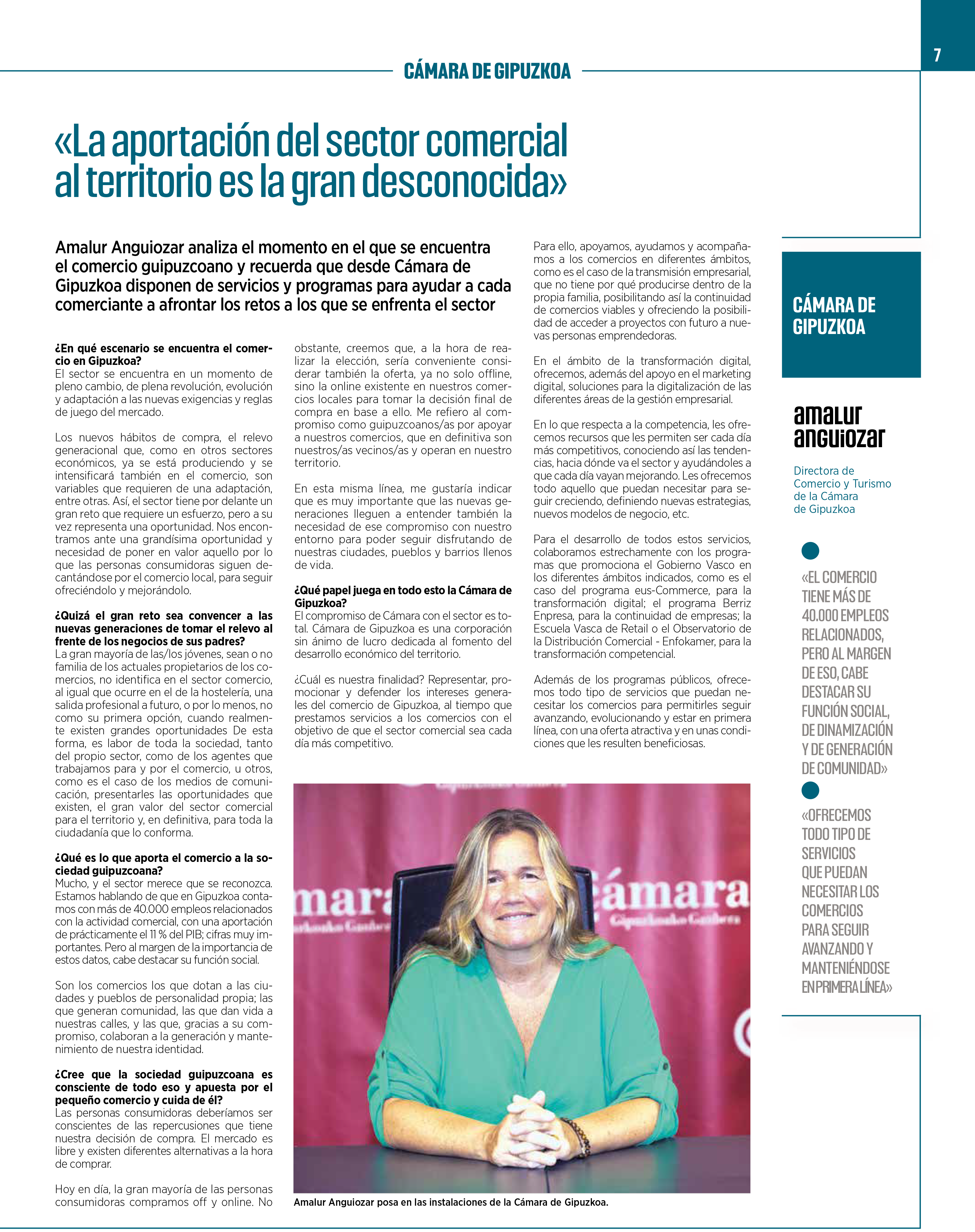 ArticuloAmalur DV COMERCIOS GUIPUZCOANOS 2025
