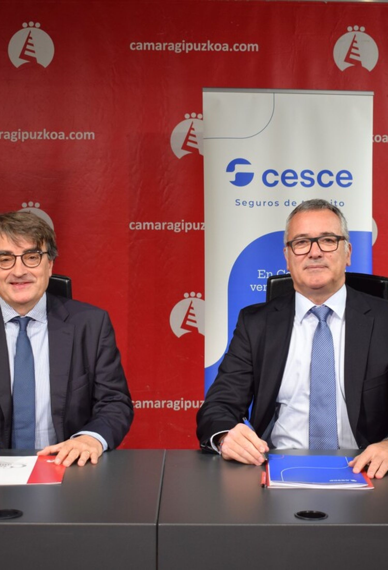 Cesce y Cámara de Gipuzkoa firman un acuerdo para promover el impulso de la internacionalización de las empresas del territorio