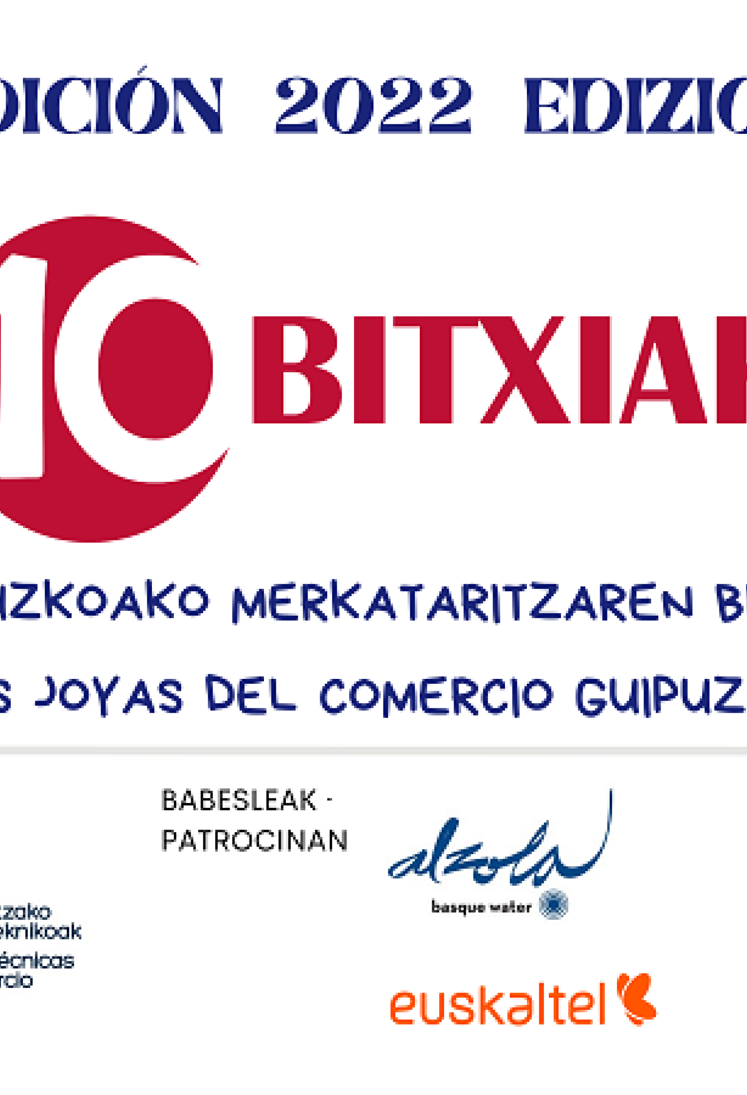Cámara de Gipuzkoa invita a los guipuzcoanos a elegir el comercio que más brilla en su comarca a través de los premios 10 bitxiak